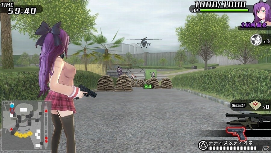 PS Vita「バレットガールズ2」この動き…奴じゃないのか―伝説の戦闘服を身にまとう謎の弾丸娘を紹介！の画像16