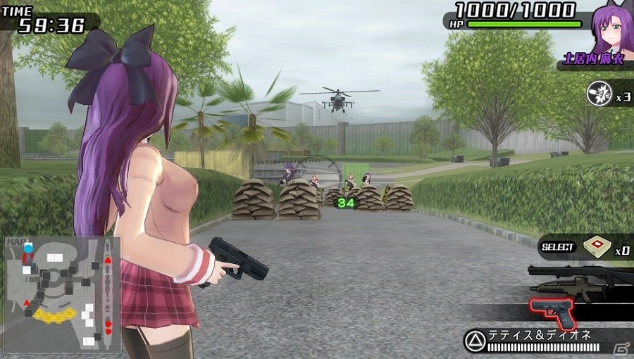 PS Vita「バレットガールズ2」この動き…奴じゃないのか―伝説の戦闘服を身にまとう謎の弾丸娘を紹介！の画像17