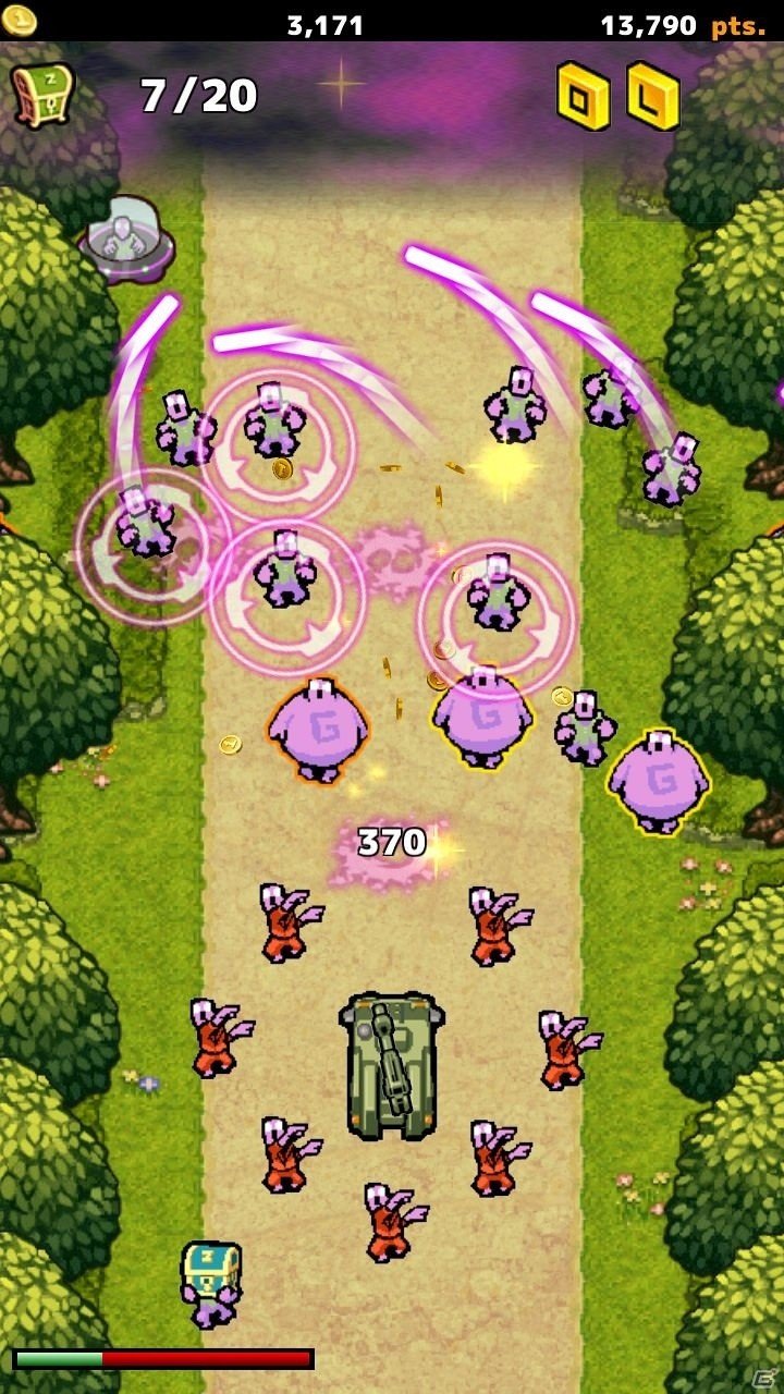ゾンビを倒してお宝稼ぎ！iOS/Android「ZOMBIE GOLD RUSH」が配信開始の画像3