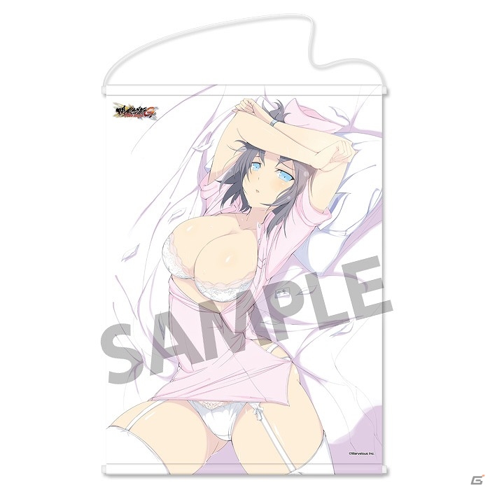 「閃乱カグラ」雅緋のマウスパットと抱き枕カバーが登場！各種タペストリーも予約受付開始の画像15