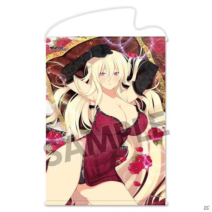 「閃乱カグラ」雅緋のマウスパットと抱き枕カバーが登場！各種タペストリーも予約受付開始の画像17