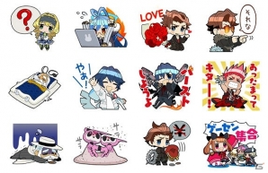 「ガンスリンガー ストラトス」シリーズの公式LINEスタンプが販売開始！の画像1