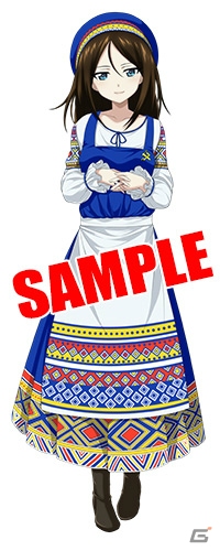 iOS/Android「ガールズ＆パンツァー 戦車道大作戦！」プラウダ高校より民族衣装を着こなすカチューシャ＆ノンナが登場の画像2