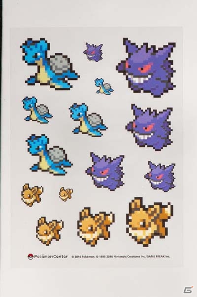 「ポケットモンスター」ゲームドットシリーズにイーブイ、ゲンガー、ラプラスが登場！4月29日よりポケモンセンターにて販売開始の画像17