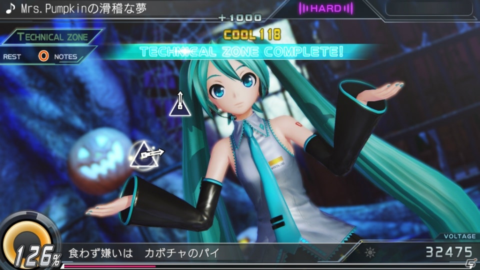 PS4版「初音ミク -Project DIVA- X」フルHD×60fpsの映像で楽しめるゲーム画面が公開！質感や解像感が大幅に向上の画像4