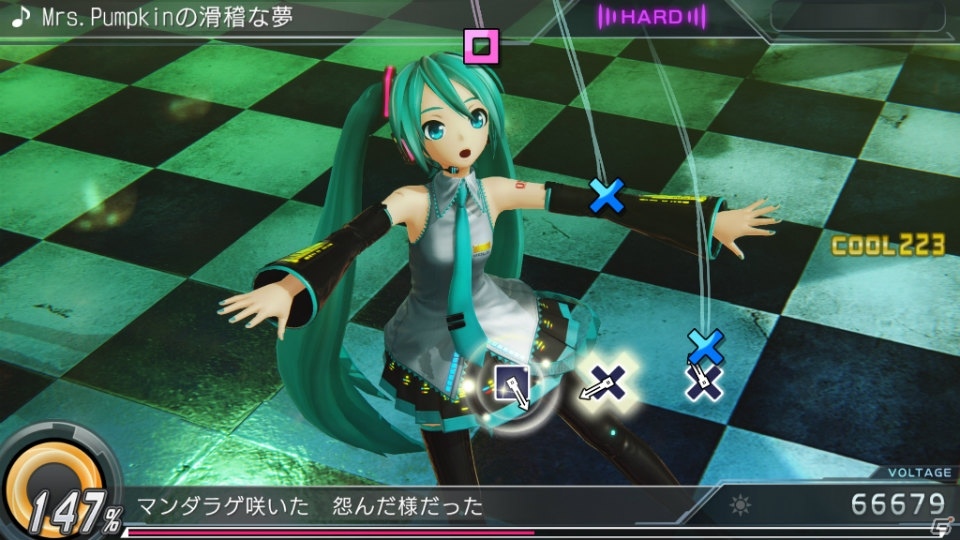 PS4版「初音ミク -Project DIVA- X」フルHD×60fpsの映像で楽しめるゲーム画面が公開！質感や解像感が大幅に向上の画像9