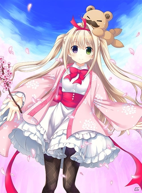 ニコニコアプリ「桃色大戦ぱいろん・生」白檀リリィ＆ナユタの春限定ver.が登場の画像1