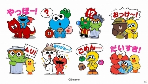 iOS/Android「LINE バブル2」エルモやビッグバードなどの愉快な仲間たちが登場！「セサミストリート」とのコラボイベントがスタートの画像2