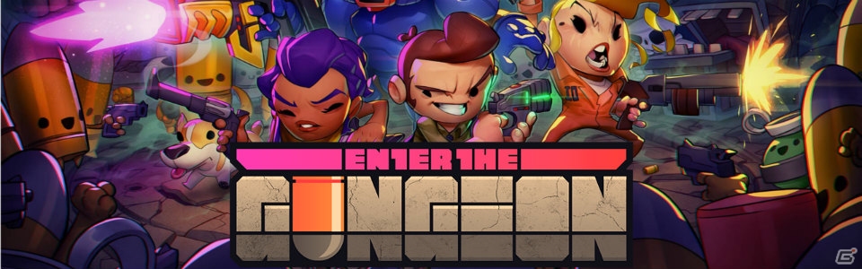 PS4弾幕シューティング系ダンジョン探索ゲーム「Enter the Gungeon」⽇本語版が配信開始！の画像1