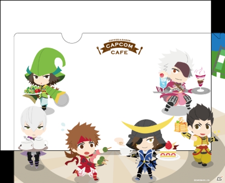 カプコン直営「カプコンカフェ」第3弾テーマが「戦国BASARA」に決定！ミニ武将達がカフェを準備中の画像3