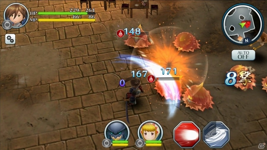 iOS/Android「サムライ ライジング」武士や黒魔導士など4つのジョブを紹介！の画像3