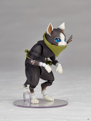 海洋堂の「Vulcanlog」によるオトモアイルー＆メラルーのアクション