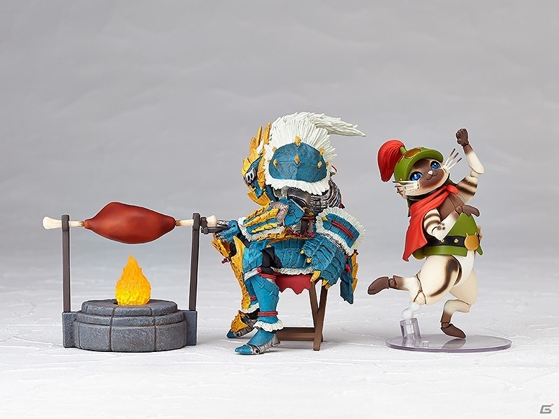海洋堂の「Vulcanlog」によるオトモアイルー＆メラルーのアクションフィギュアが発売！の画像7