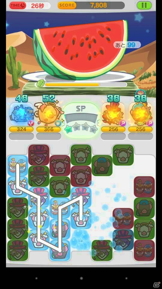 カクカクモフモフな動物たちが可愛すぎる！パズルRPGに進化したiOS/Android「ポップイRPG」を先行プレイしましたの画像16