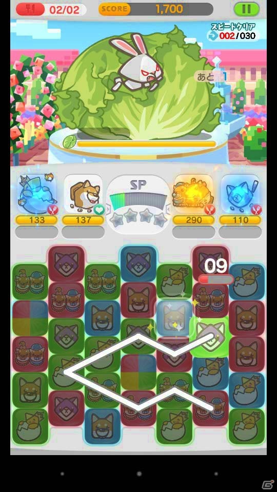 カクカクモフモフな動物たちが可愛すぎる！パズルRPGに進化したiOS/Android「ポップイRPG」を先行プレイしましたの画像5