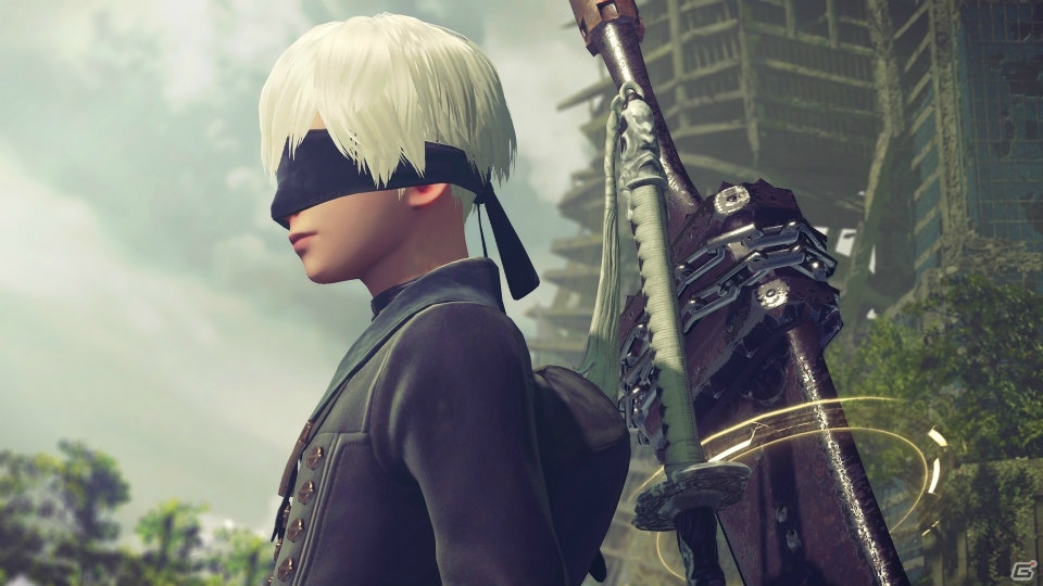 PS4「NieR:Automata」のスクリーンショットが公開！荒廃した工場地帯に佇む9SとA2の姿もの画像8