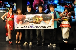 お馴染みのロゴを御旗に“ゲームのSNK”へ―PS4「KOF XIV」発表会をレポート！試遊インプレッションも掲載の画像29