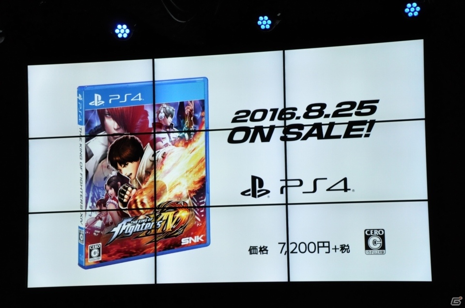 お馴染みのロゴを御旗に“ゲームのSNK”へ―PS4「KOF XIV」発表会をレポート！試遊インプレッションも掲載の画像17