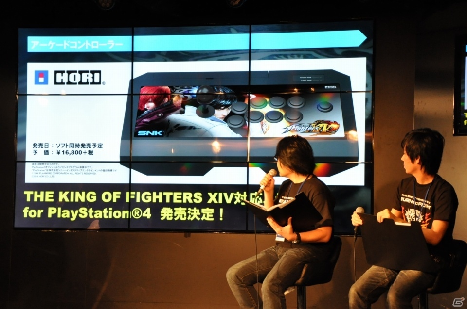 お馴染みのロゴを御旗に“ゲームのSNK”へ―PS4「KOF XIV」発表会をレポート！試遊インプレッションも掲載の画像25