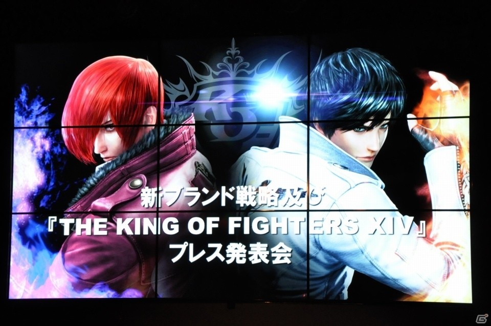 お馴染みのロゴを御旗に“ゲームのSNK”へ―PS4「KOF XIV」発表会をレポート！試遊インプレッションも掲載の画像3