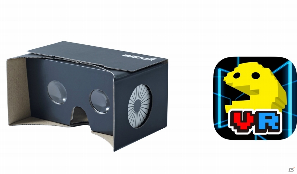 世界初のタッチ操作つきスマホVRゴーグル「MilboxTouch」＆対応アプリ「MilboxTouch ver. VR PAC-MAN」が本日発売の画像1