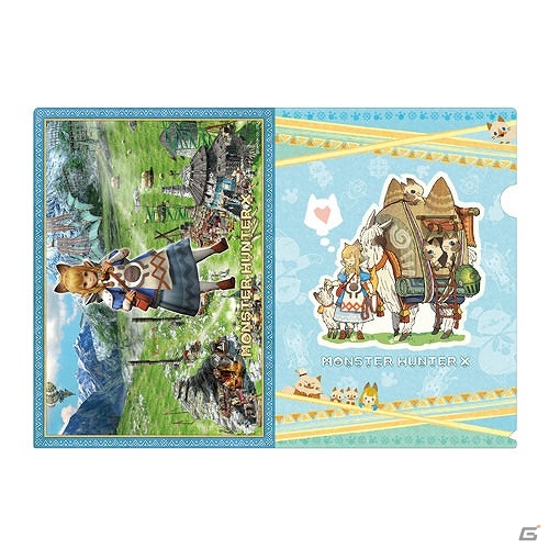 「モンスターハンタークロス」のクリアファイルやアイコンパッチなどが登場！2016年4月発売グッズを紹介の画像1