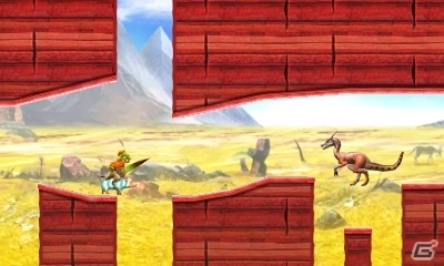 3DS「超チャリ走 あつめて！超獣ハンター」プーギーに乗ったアイルーが草原を駆け抜ける！？「モンハン」コラボステージが配信の画像3