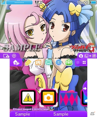 TVアニメ「ヴァンガードG」のアイドルユニット「ラミーラビリンス」の3DSテーマが配信開始の画像1
