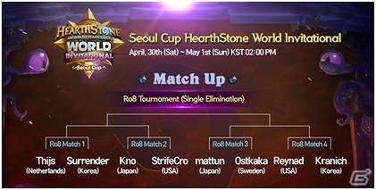 「ハースストーン」イベント「ハースストーン ソウルカップ」にmattun選手とKno選手の参戦が決定！の画像1