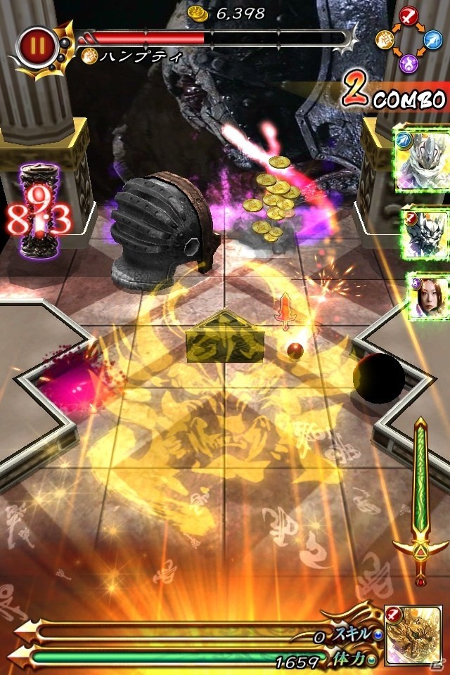iOS/Android「牙狼＜GARO＞ -魔戒の迷宮-」が5月下旬に配信決定！オリジナルストーリーが楽しめるピンボールバトルアクションの画像4