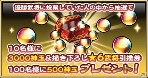 iOS/Android「戦国アスカZERO」ユーザー数が60万人を突破！武神祭＆第1回アスカ総選挙が開催決定の画像4