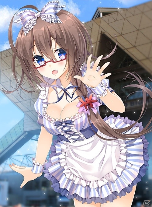 ニコニコアプリ「桃色大戦ぱいろん・生」秋葉楓＆皆川麗華が濡れTで登場の画像1