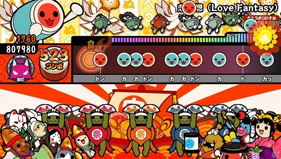 Ps Vita 太鼓の達人 Vバージョン ガンダムビルドファイターズトライ や 三者三葉 のop楽曲を収録した 人気曲パック13 が5月6日より配信開始 の画像 ゲーム情報サイト Gamer