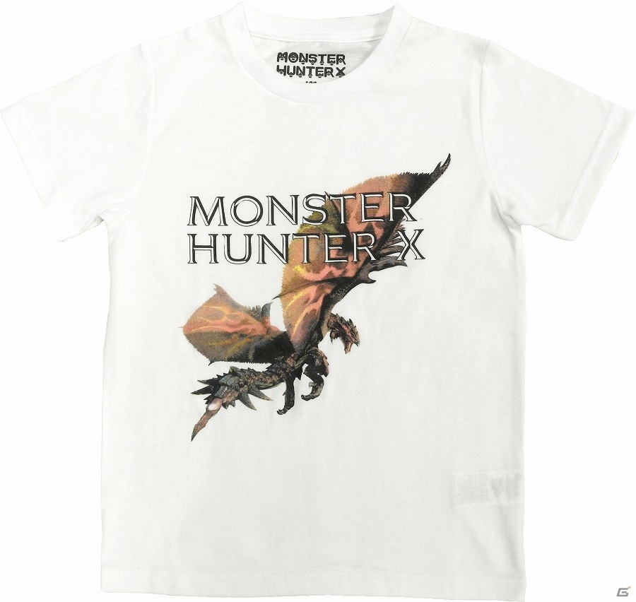 「モンスターハンタークロス」“黒炎王リオレウス”がデザインされたマックハウス限定のキッズ向けTシャツが発売の画像2