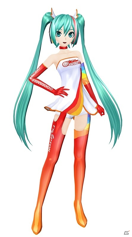 PS Vita版「初音ミク -Project DIVA- X」タイトな衣装と鮮やかな赤色が特徴的なDLC「レーシングミク 2016 Ver.」が配信開始の画像1