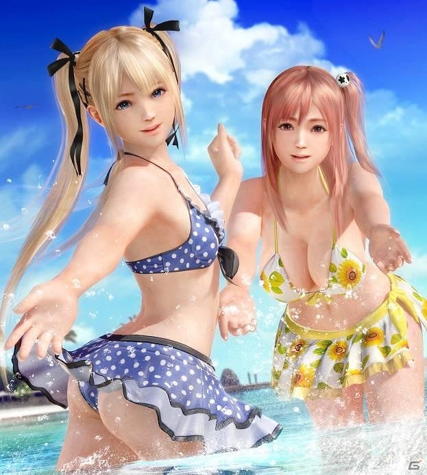 PS4/PS Vita「DEAD OR ALIVE Xtreme 3」新作水着第2弾「あなご」「ピーナッツ」が配信開始！各種修正が行われるVer.1.04アップデートも実施の画像1