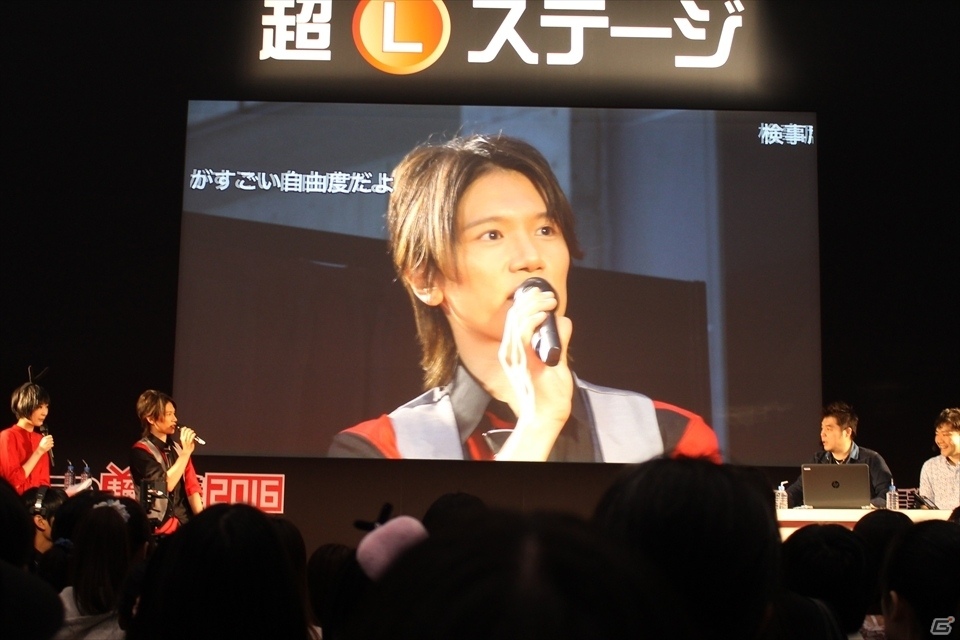 【ニコニコ超会議2016】KENNさんのオドロキ生アフレコも披露！実機プレイも交えた「超『逆転裁判6』スペシャルゲームステージ」の画像26