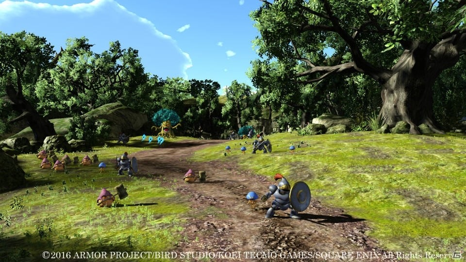 PS4/PS3/PS Vita「ドラゴンクエストヒーローズII」さらなる冒険の舞台をチェック！武器屋、交換所などの施設も紹介の画像1