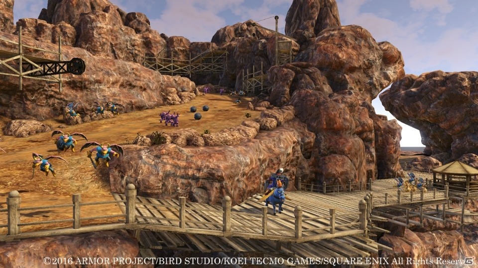 PS4/PS3/PS Vita「ドラゴンクエストヒーローズII」さらなる冒険の舞台をチェック！武器屋、交換所などの施設も紹介の画像5