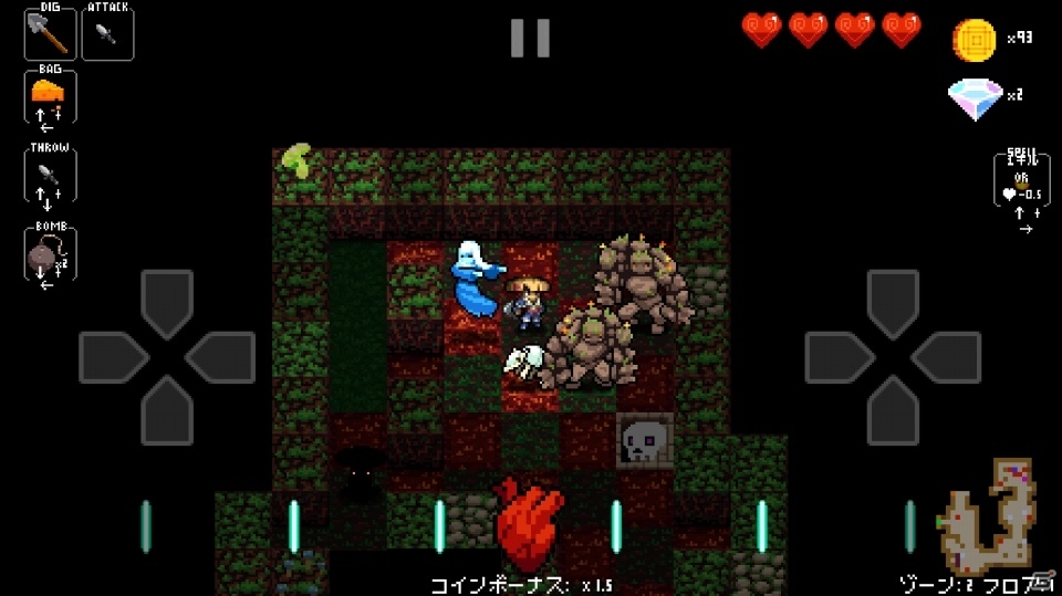 iOS版「クリプト・オブ・ネクロダンサー ポケットエディション」が配信決定！iTunes経由で自分の好きな楽曲でプレイ可能の画像4