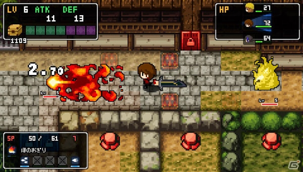 PS Vita「クラシックダンジョン 戦国」とエクスペリエンスのコラボが決定！「新釈・剣の街の異邦人 ～黒の宮殿～」のドットキャラが登場の画像4