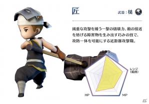 iOS/Android「サムライ ライジング」ジョブ紹介第三弾として侍、陰陽士、匠が公開！の画像8