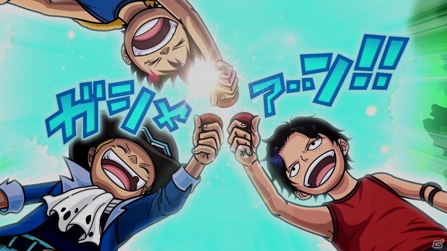 iOS/Android「ONE PIECE サウザンドストーム」虹のコインと強化用シーンカードがもらえる「CM公開記念 兄弟盃キャンペーン」が開催！の画像2