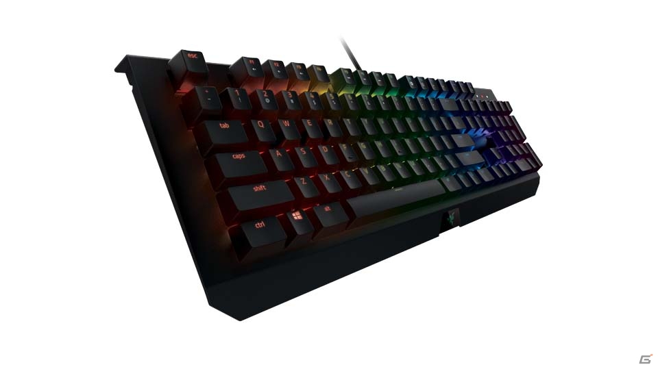 耐久性とイルミネーションの美しさを向上させたRazerのゲーミングメカニカルキーボード「BlackWidow X Chroma」が5月27日に発売の画像3