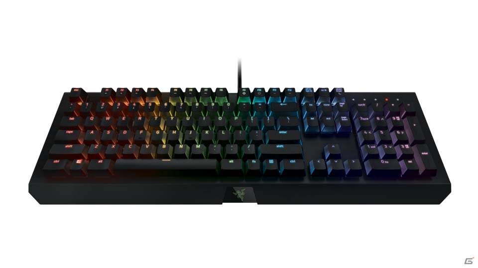 耐久性とイルミネーションの美しさを向上させたRazerのゲーミングメカニカルキーボード「BlackWidow X Chroma」が5月27日に発売の画像4