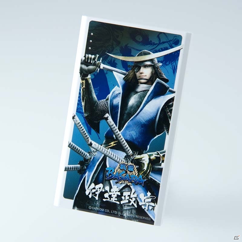 15デザインでラインナップ！「戦国BASARA」モバイルバッテリーがイーカプコンにて発売の画像2