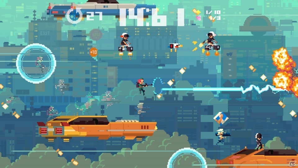 タイムトラベル分身爽快アクション「スーパータイムフォース ULTRA」がPS4/PS Vita/PC向けに配信の画像5