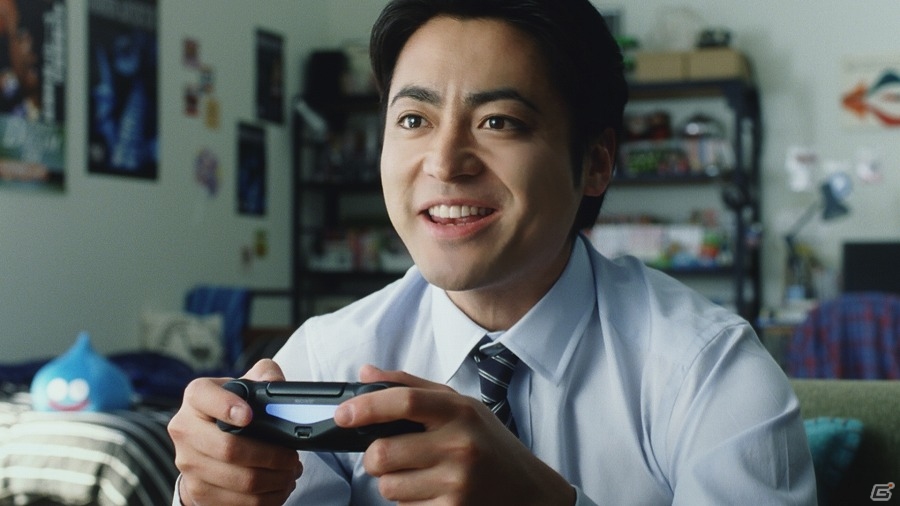 山田孝之さんが課長へとレベルアップ！「ドラゴンクエストヒーローズII 双子の王と予言の終わり」のTVCM「山田はレベルがあがった篇」が公開の画像13