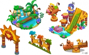 「ディズニー マジックキャッスル ドリーム・アイランド」大自然のデコアイテムが登場する「ライオンキング」のイベントがスタート！の画像3