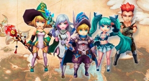 5人のキャラクターをまとめて操作！リアルタイムアクションRPG「ブレイブリークロニクル」がiOS/Android向けに2016年夏配信決定！の画像2